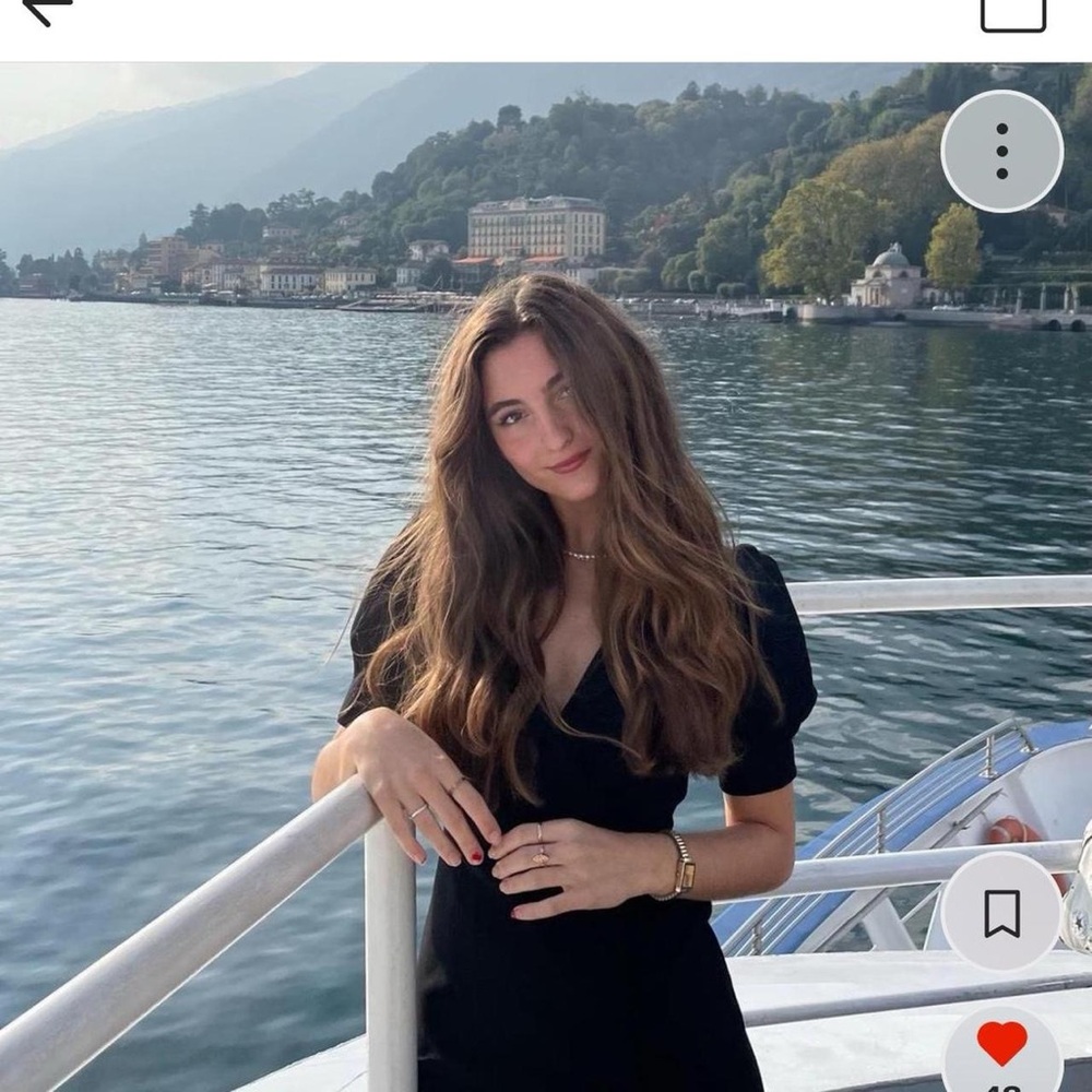 Mango little black dress